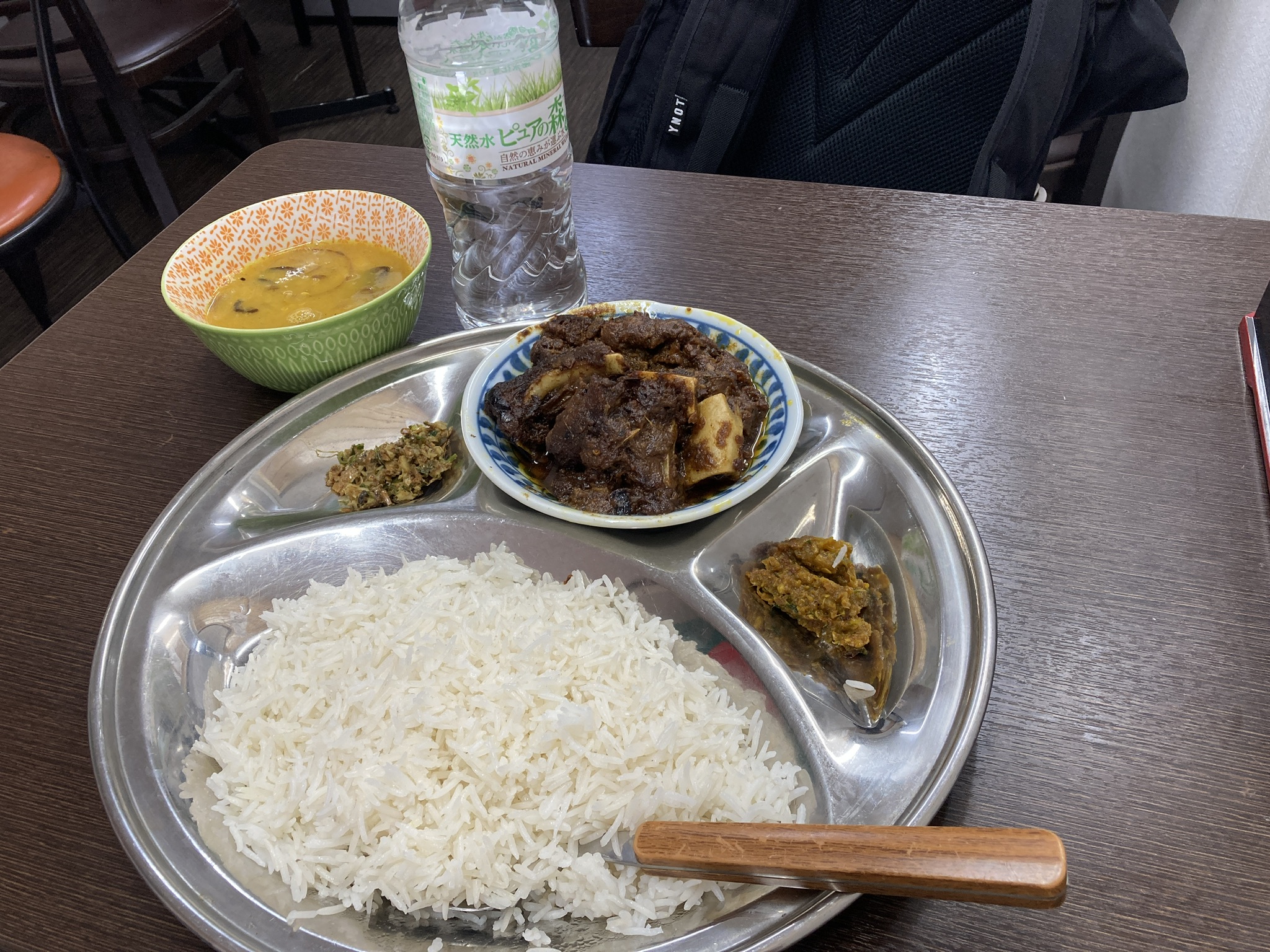 バングラデシュレストラン。新大久保のサルシーナハラルフーズ。マトンカラブナ。