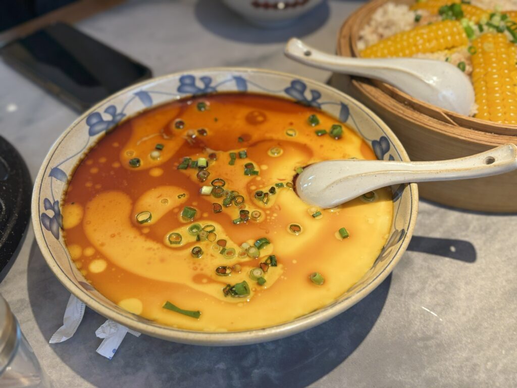 蒸し卵 水蒸蛋 ¥757 味上湖南菜館 新宿店