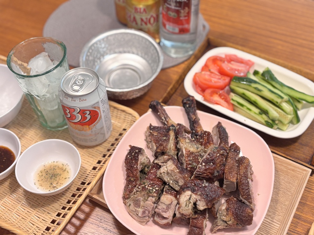 焼き鴨 ニンニク醤油タレ 高田馬場 VietMart