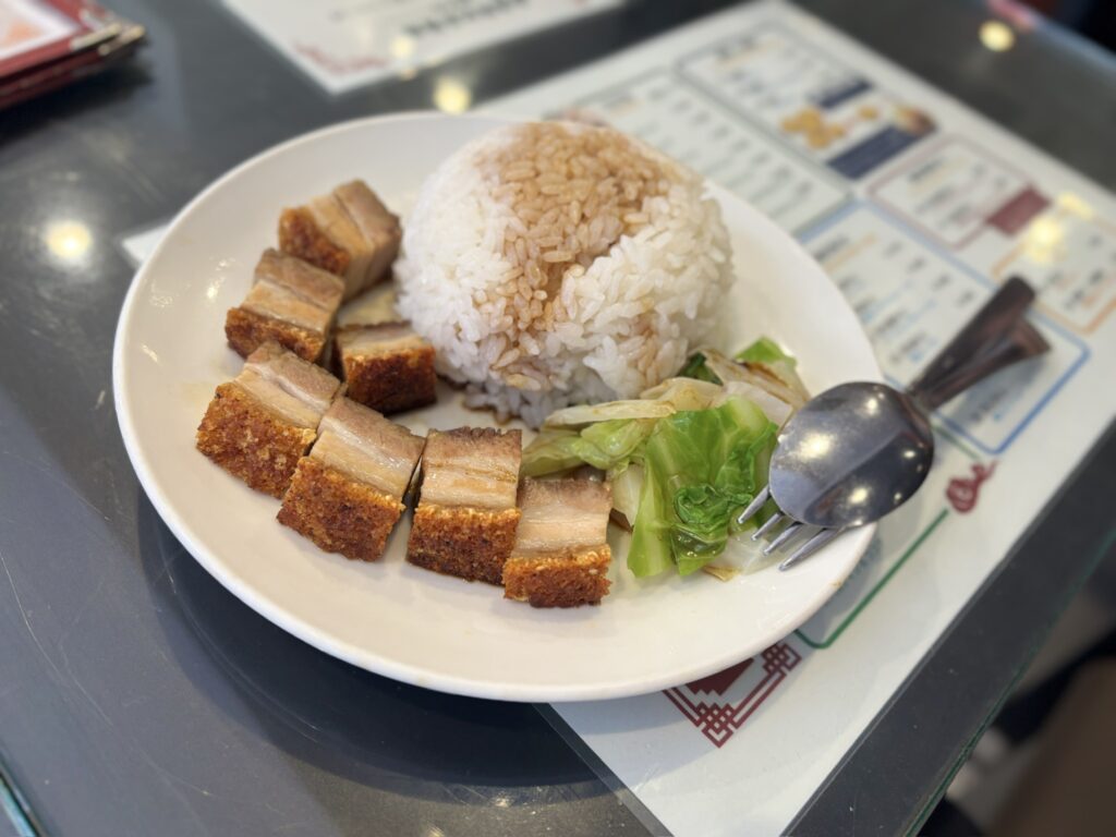 吉祥寺 香港 贊記茶餐廳 ローストポークご飯