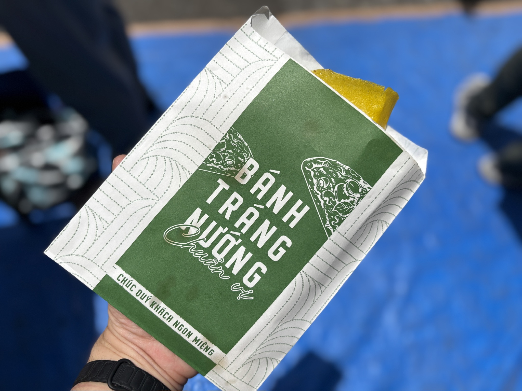 焼きライスペーパー Banh Trang Nuong ベトナムフェスティバル